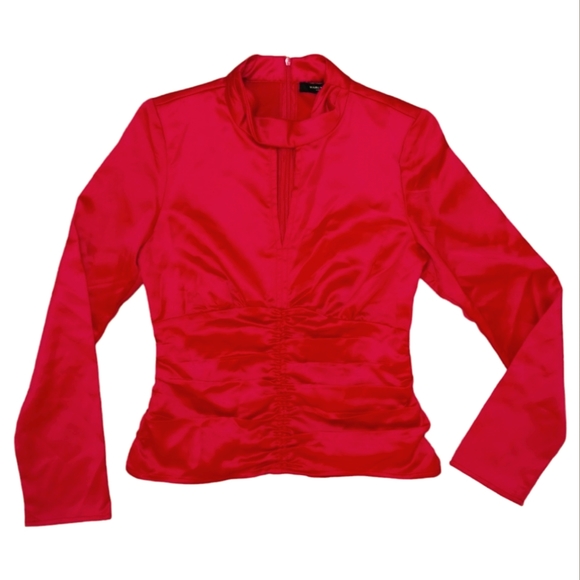 Marc New York Satin Top Blouse - Picture 1 of 10